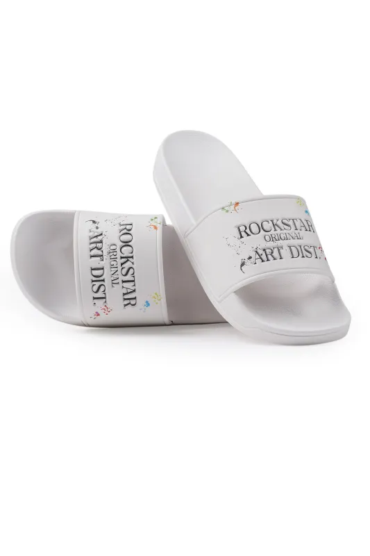 Art Dist White Graphic Slides sold by Rockstar Original