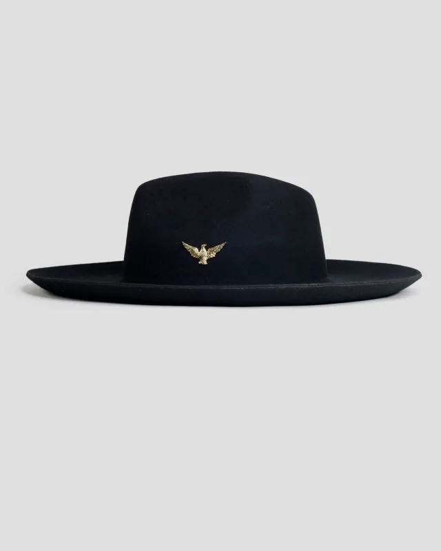 SG Naked Fedora Hat - Black sold by Southern Gents