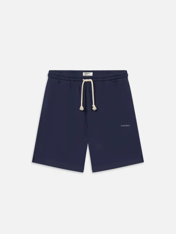 Sotheby's Men's Sweat Short -- Navy sold by Frame Denim