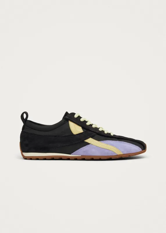 Tb.304 Nylon Brown Leather Sneakers sold by Alohas