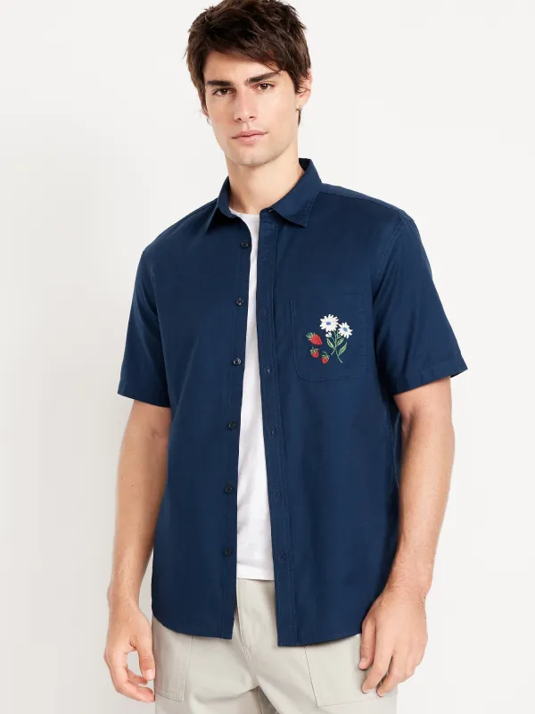 Classic Fit Everyday Shirt sold by GAP