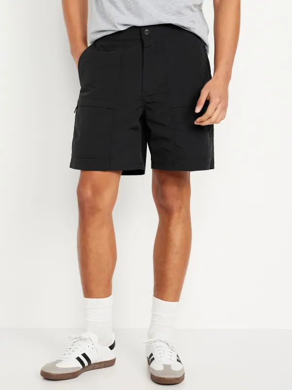 Tech Hybrid Cargo Shorts -- 7-inch inseam sold by GAP
