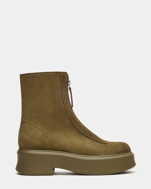 JONES OLIVE SUEDE sold by Steve Madden