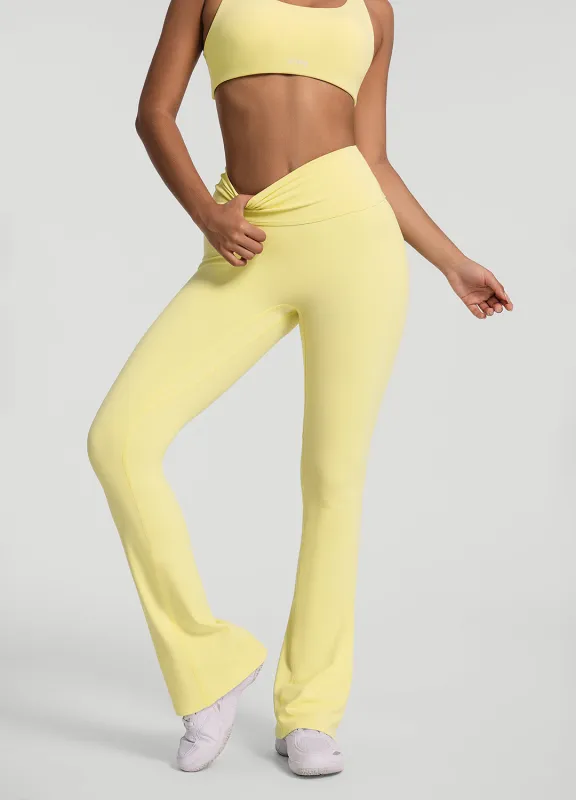 Ruched Flared Leggings sold by BetterMe