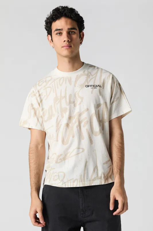 T-shirt à imprimé Official sold by Urban Planet