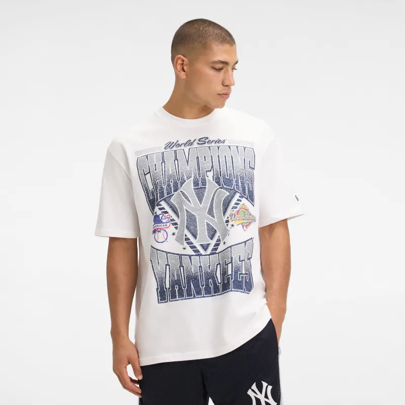 New York Yankees Sport Classics Washed Optic White T-Shirt sold by New Era