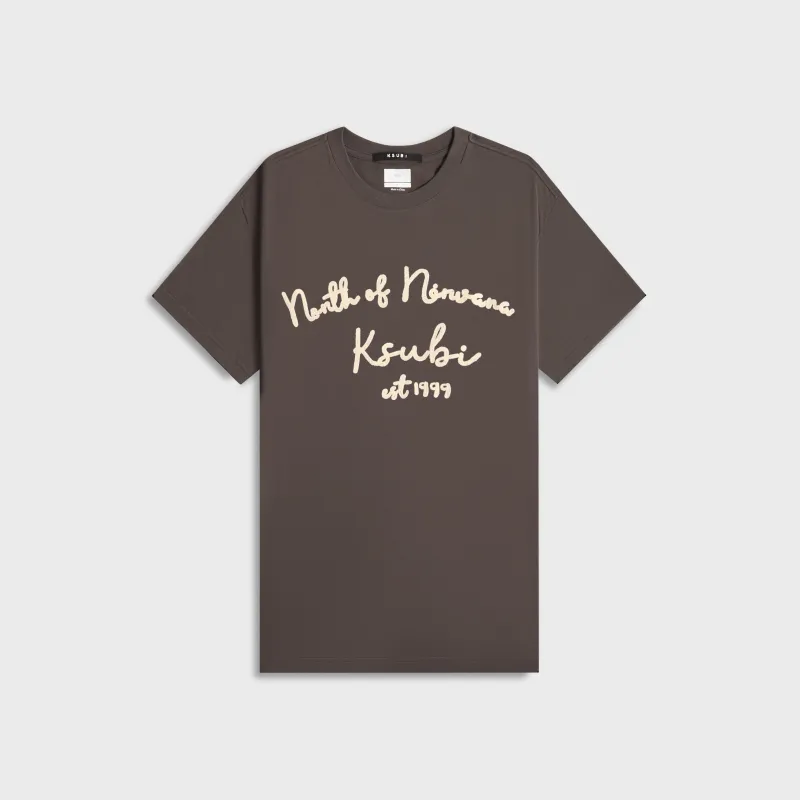 Ksubi Salud Biggie Short Sleeve Tee - Faded Black sold by Kith