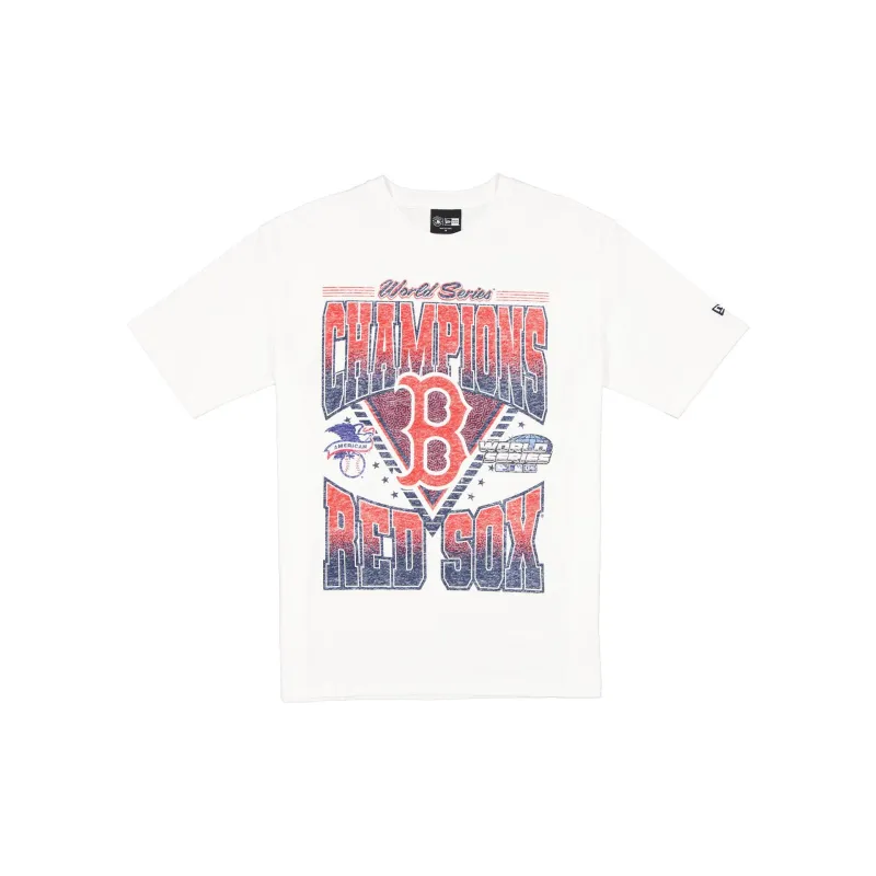 Boston Red Sox Sport Classics Washed Optic White T-Shirt sold by New Era
