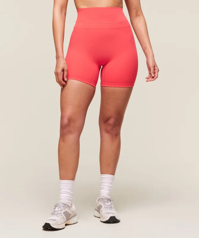 Gymshark Whitney Shorts - Coral Red sold by Gymshark