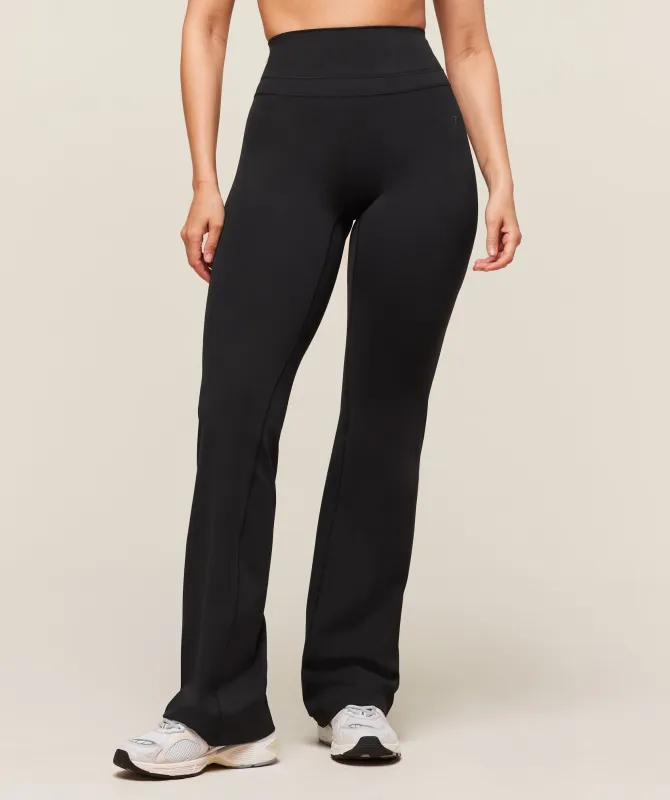 Gymshark Whitney Flared Leggings - Black sold by Gymshark