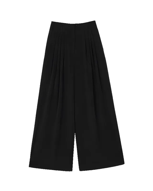 Pleated Wide Pants sold by PVCS