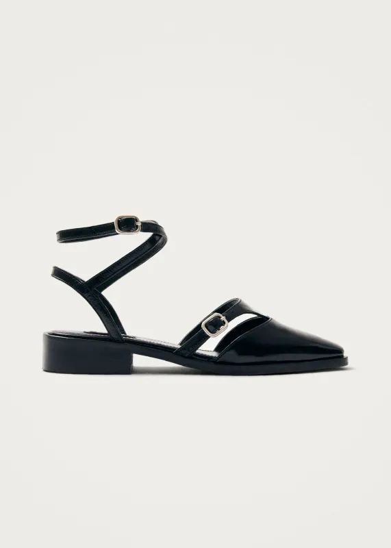 Aveline Leather Ballet Flats Black sold by Ivalo.com