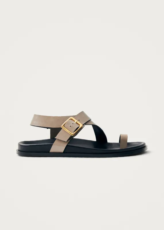 Siren Leather Sandals Onix Stone Beige sold by Ivalo.com