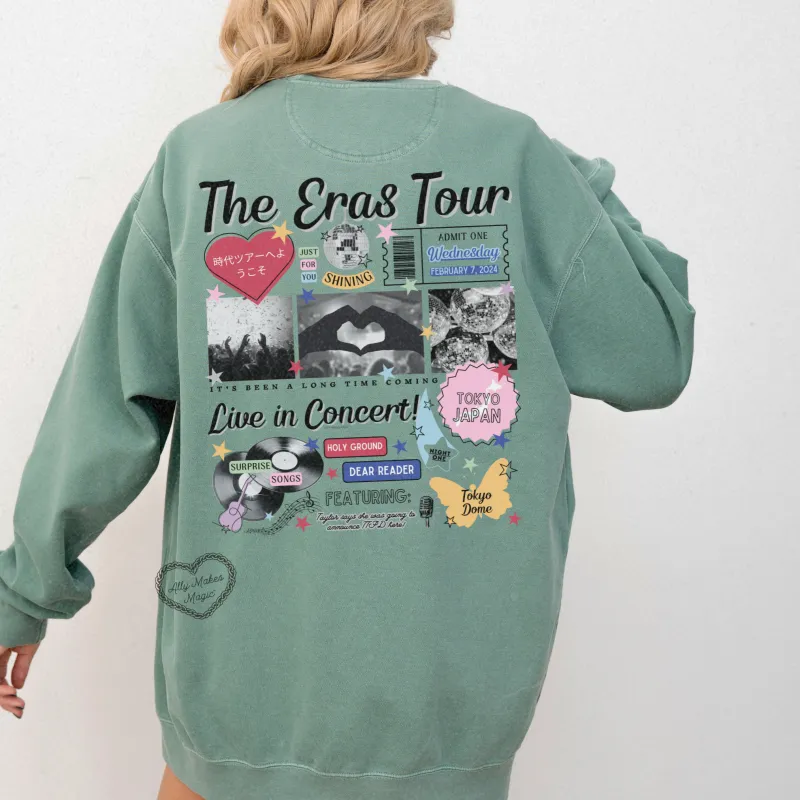 tokyo night 1 pullover | comfort colors *custom* sold by Ally Makes Magic