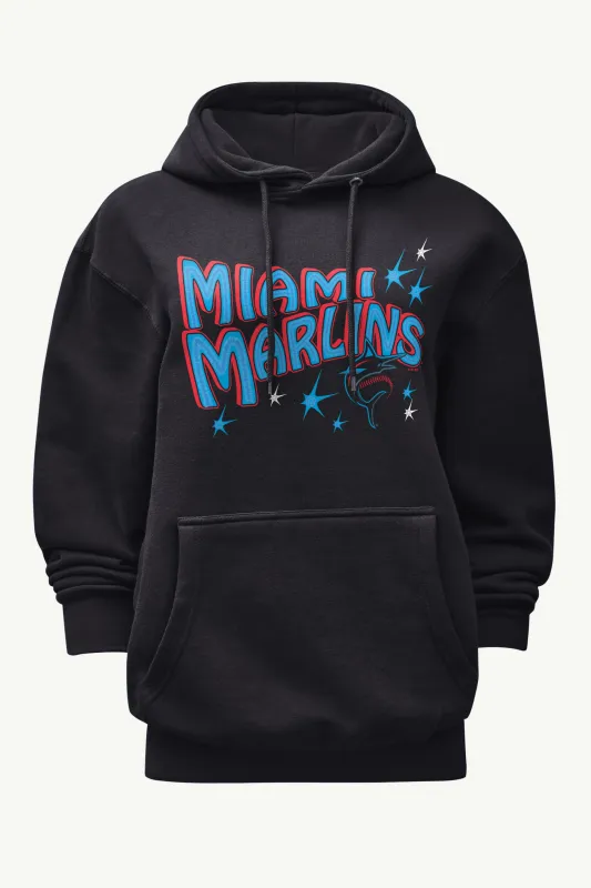 WOMENS MIAMI MARLINS FIREWORKS HOODIE sold by Starter