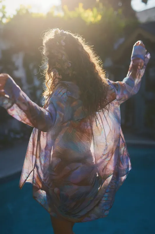 The Mermaid Beach Blouse sold by Selkie