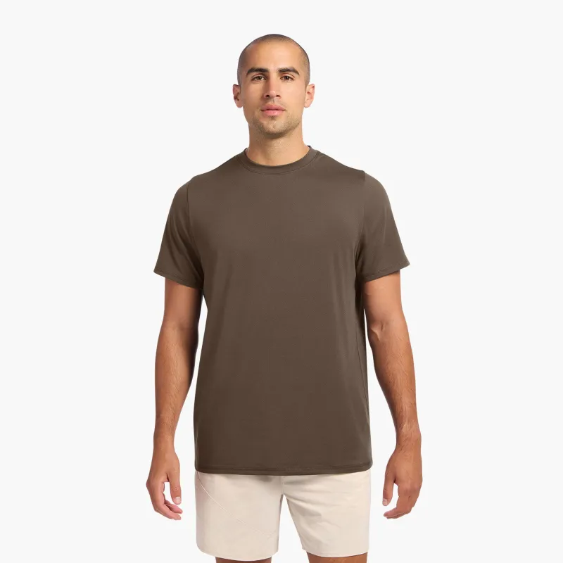 Men's Movement Tee | Mocha sold by nuuds