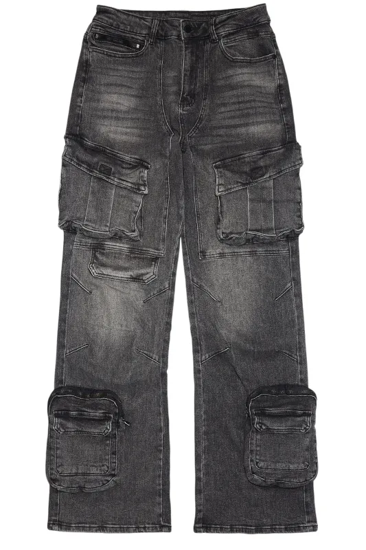 Velo Black Baggy Fit Jean sold by Rockstar Original