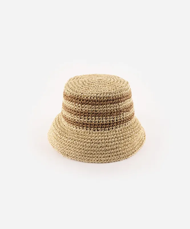 Sal Crochet Packable Bucket Hat sold by Gigi Pip