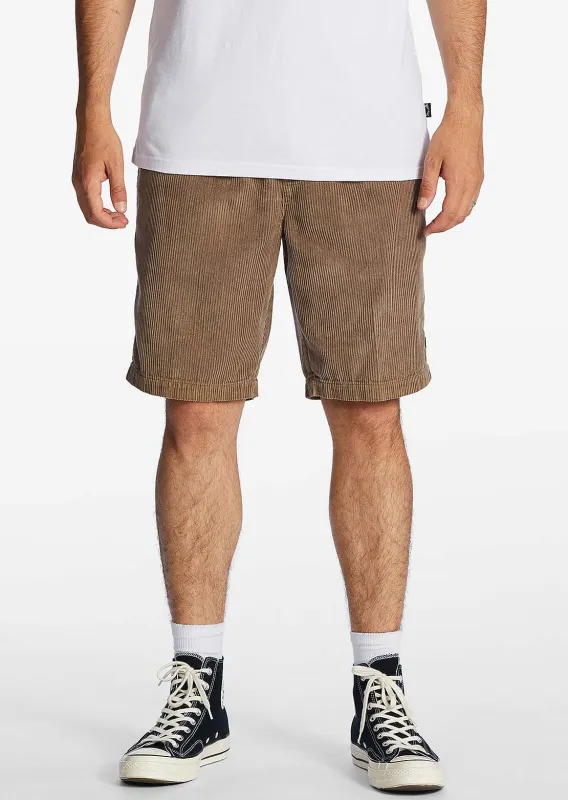 Billabong Men's Larry Cord Shorts sold by Prfo