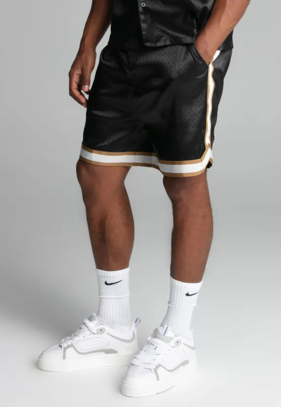 Black Resort Shorts sold by Siksilk