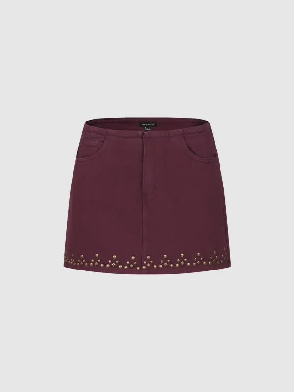 Denim Mini Skirts sold by Urban Revivo