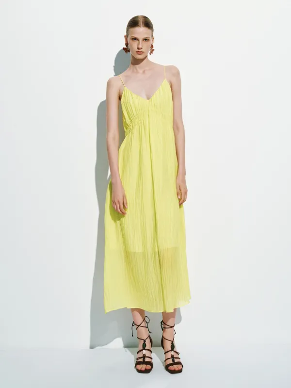 Camisole A-Line Maxi Dresses sold by Urban Revivo