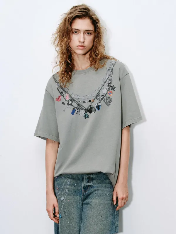 Printed Short Sleeve T-Shirts sold by Urban Revivo