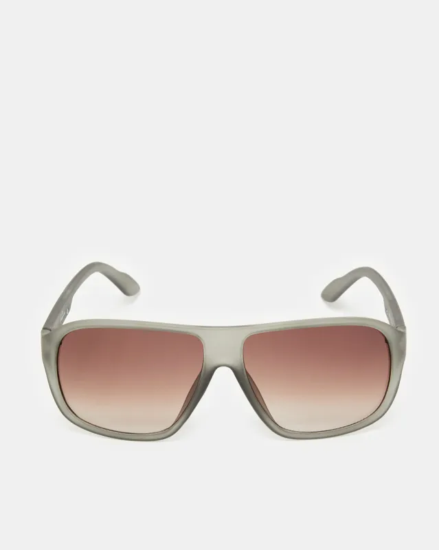 Men Brown Aviator Sunglasses sold by Redtag