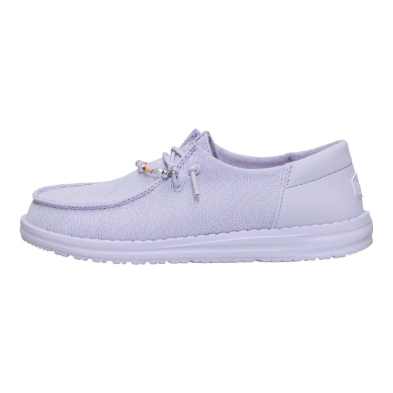Wendy Funk Mesh Shoelry - Thistle Purple sold by Hey Dude