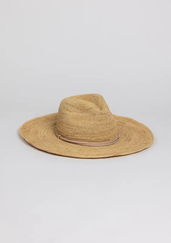 Hat Attack Raffia Crochet Continental sold by Universal Standard
