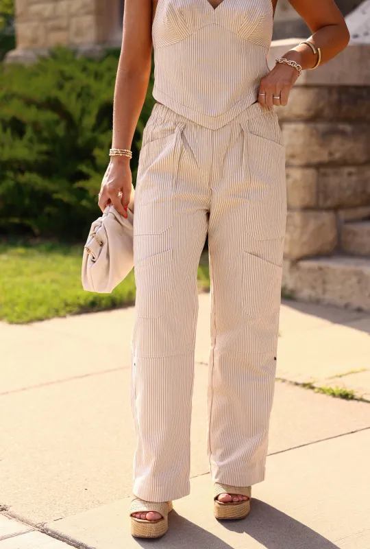 Sunlit Streets Pant sold by LANE 201