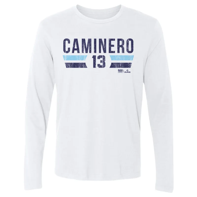 Junior Caminero Tampa Bay Font sold by 500 Level