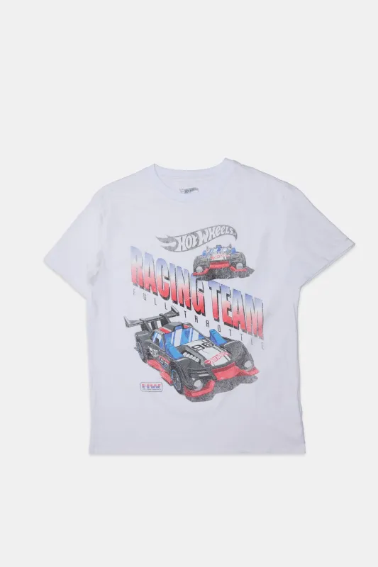 Hot Wheels Racing Graphic Boyfriend Tee sold by Bluenotes