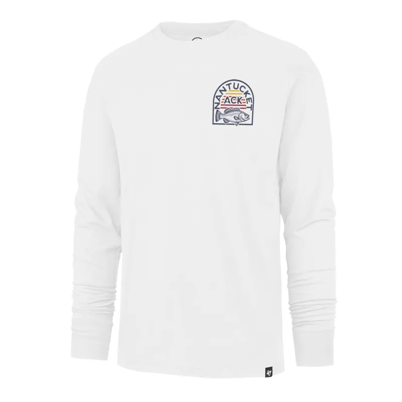NANTUCKET DESTINATION BACKER '47 FRANKLIN LONG SLEEVE TEE sold by 47