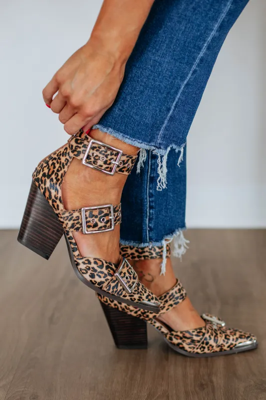 Proving My Point Heels - Leopard sold by Wild Oak Boutique