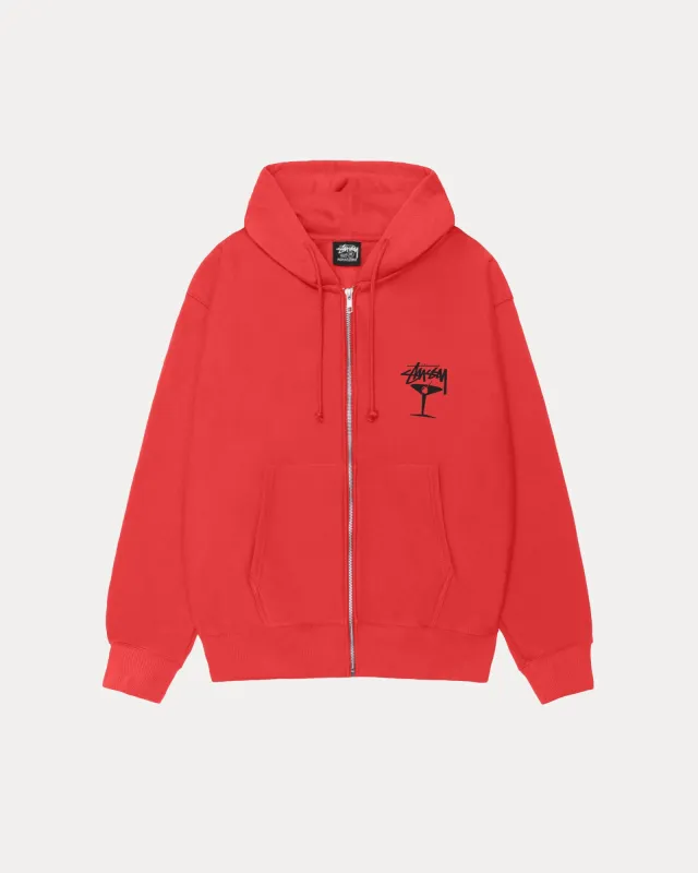 MARTINI ZIP HOODIE sold by Stussy