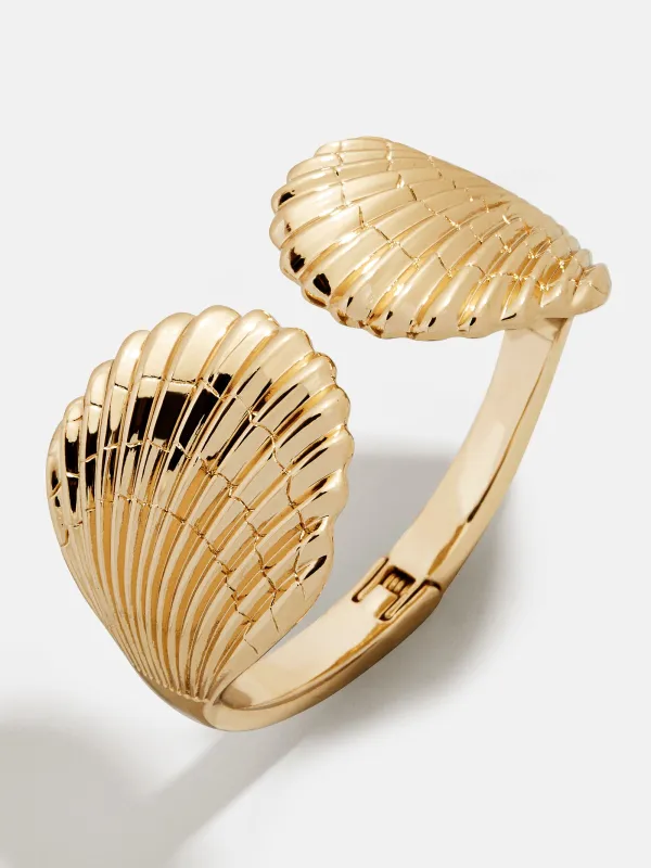 Halle Cuff Bracelet - Gold sold by BaubleBar