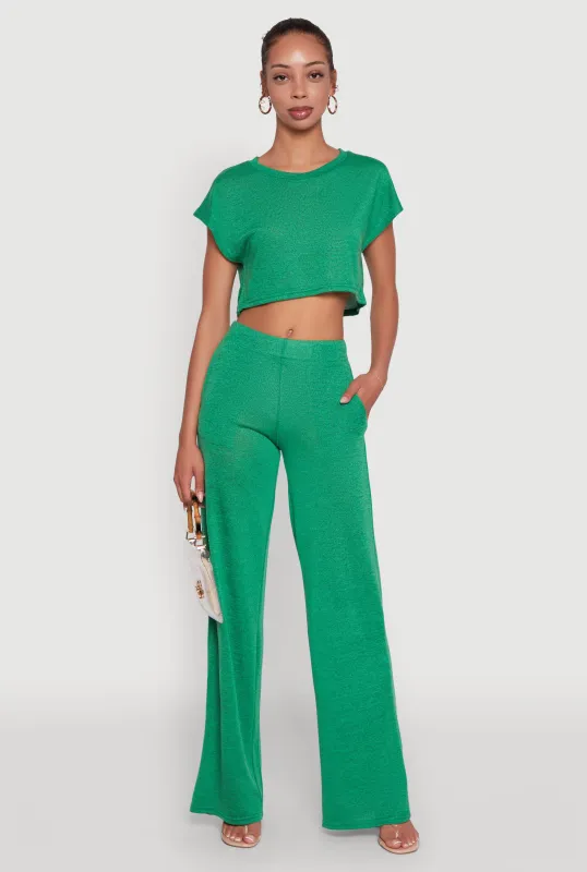 Daisy Pull On Wide Leg Pants sold by Rainbow