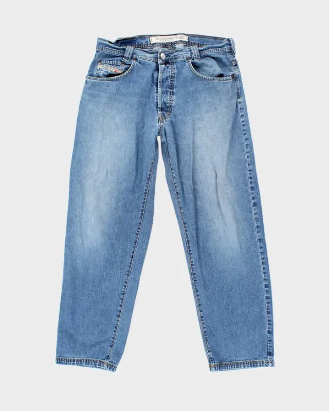 Vintage 2000's Diesel Denim Division Relaxed Fit Jeans - W32 L28 sold by Rokit