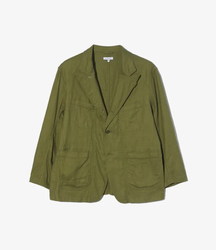 Bedford Jacket - Olive CL Java Cloth sold by Nepenthes New York