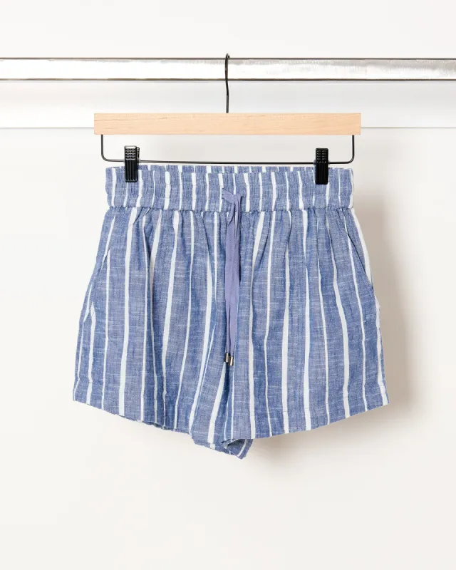 Trail Short Chambray Blue sold by French + Italian