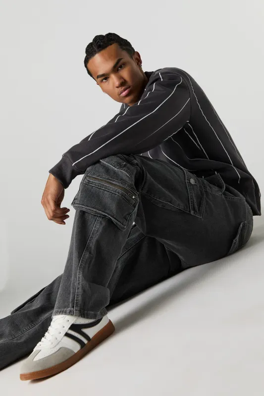 Multi Pocket Cargo Jean sold by Urban Planet