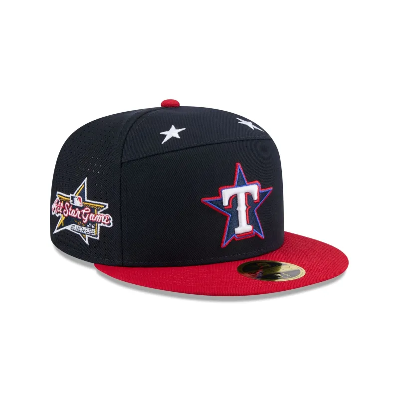 Texas Rangers 2025 All-Star Game Workout Split Panel 59FIFTY Fitted Hat sold by New Era