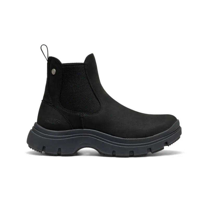 Women's Kosa Chelsea Boot  |  Black/Black sold by Keen