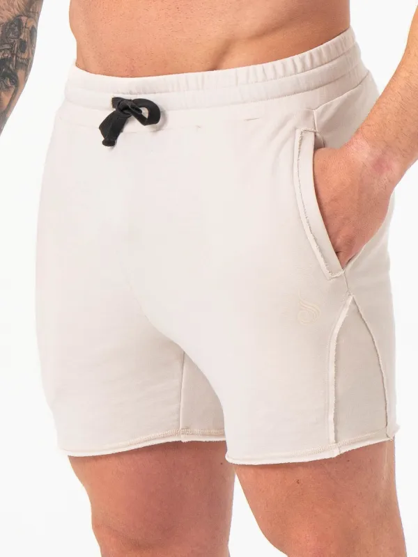 Force 5" Track Shorts - Bone sold by Ryderwear
