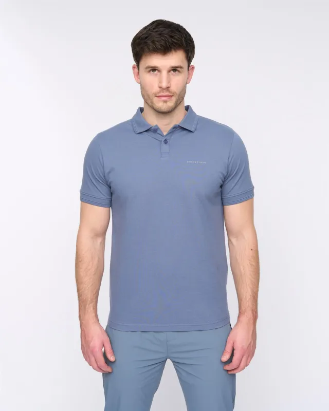 Mens Limatar Polo Light Denim sold by Brand Corner