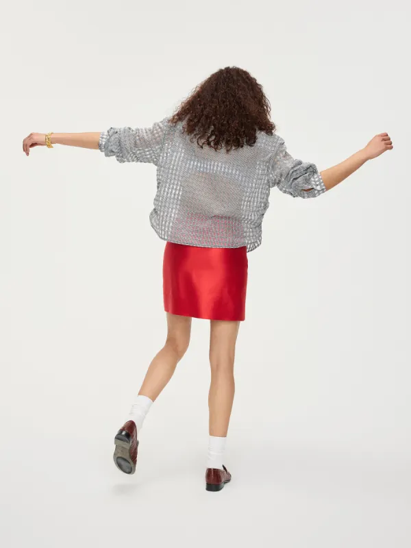Mirrored Blouson Shirt sold by Yhone