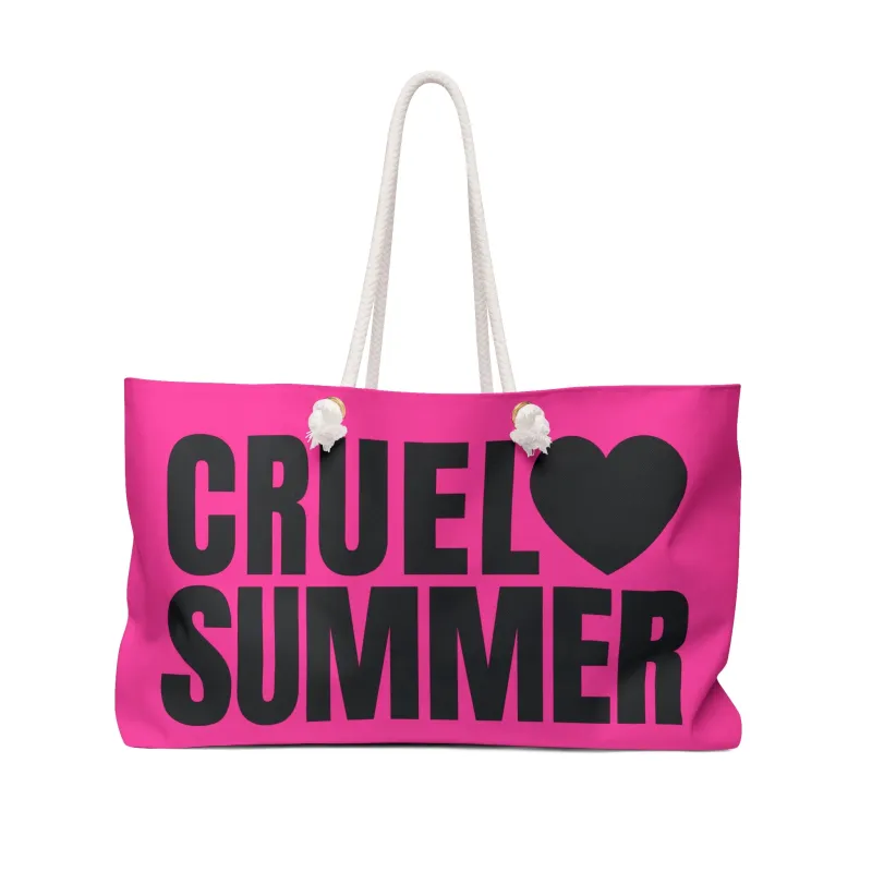 Cruel Summer Weekender Bag sold by Rose Blush Studio
