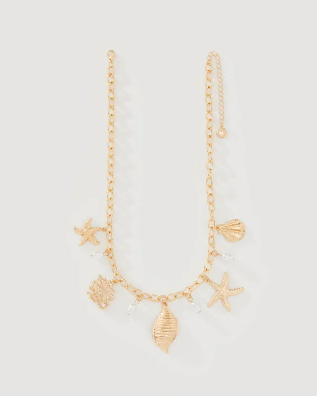 NAUTICAL CHARM NECKLACE sold by 8 Other Reasons
